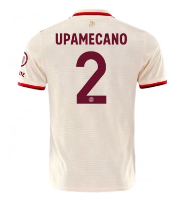 Bayern Munich Dayot Upamecano #2 Tercera Equipación 2024-25 Manga Corta